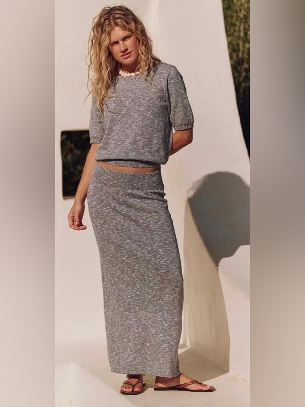 Free-est Free People Isabella Cotton-Linen 2pc outfit, NWT ($98)!